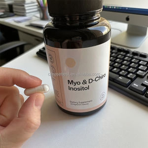 Capsules de soutien ovarien OEM Myo Inositol D Chiro Inositol DIM Supplément d'acide folique pour le cycle d'équilibre hormonal - Product Image 2
