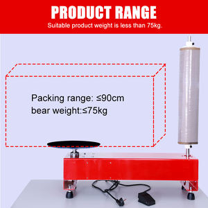 آلة تغليف كهربائية أوتوماتيكية من واليابك للخدمات اللوجستية السريعة باستخدام فيلم التمدد البلاستيكي - Product Image 5