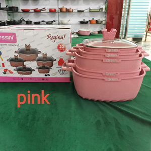 Juego de 22 Piezas de Ollas y Sartenes Dessini Masterclass Premium de Aluminio Fundido Antiadherente para Cocina - Product Image 5