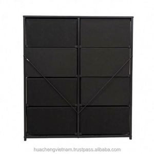 Wholesale Supplier Modern Living Room Fabric <b>Cabinets</b> Freestanding Durable Stainless Steel MDF Panel Pine Various Color Dresser - Product Image 5