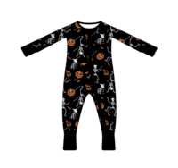 Pyjamas en bambou à séchage rapide et anti-rides, vêtements doux pour enfants, vêtements pour bébés, articles prêts à être expédiés, ensembles pour bébés en bambou