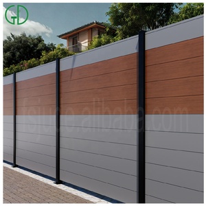 GD Custom polvere rivestita in alluminio bianco pannelli di recinzione <span class=keywords><strong>taglio</strong></span> <span class=keywords><strong>Laser</strong></span> reticolo guida elegante Jardin Garten Zaun o Cloture Jardin - Product Image 3