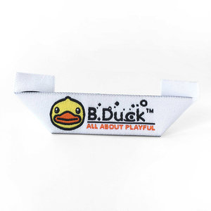 Etiqueta tejida completa del <span class=keywords><strong>damasco</strong></span> de la camisa suave de la materia textil del pliegue del inglete de encargo para la ropa de - Product Image 6