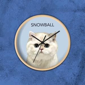 Customized Pet <b>Photos</b> Customized Wall <b>Clocks</b> Home Decor Wooden <b>Clocks</b> One-Piece Custom - Product Image 2