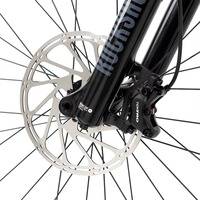 Vélo de montagne électrique à suspension intégrale en fibre de carbone, moteur central BAFANG M560 500W, batterie 720Wh, 12 vitesses