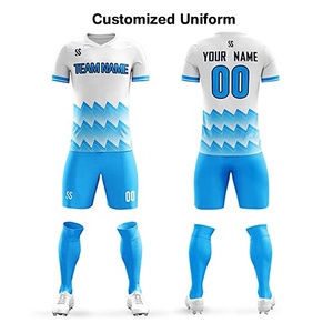Ustom-uniforme de fútbol para niños, kit de uniforme de equipo de fútbol - Product Image 2