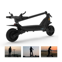 Meilleure vente e scooter 1000w 48v double moteur électrique avec certificat ce