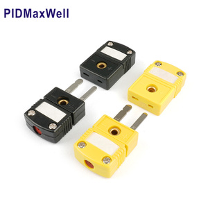 Connettore per Termocoppia - Tipo <span class=keywords><strong>K</strong></span>/J/T/E, Spina e Presa, Connessione Rapida ad Alta Temperatura per Industria - Product Image 1