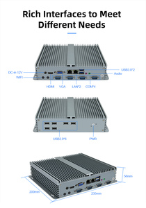 Valano IC01-A 工业迷你电脑 Intel J6412 4 COM 6 USB 双 LAN 无风扇坚固型嵌入式盒式电脑 Windows 10 - Product Image 3