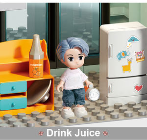 FEELO 1809 blocs de construction classiques bricolage pour enfants architecte construire jouet 152 pièces grand ensemble de briques en plastique avec figurine - Product Image 6