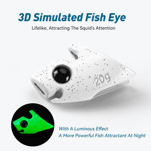 Plomada para Pesca de Calamar Kingdom, Aleación de Zinc, 7g/10g/15g/20g, 2 Piezas, Plomada de Madera para Camarones, <span class=keywords><strong>Punta</strong></span> de Metal para Pesca de Calamar, Plomada EGI en Venta - Product Image 4