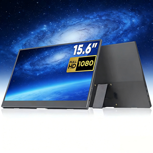Monitor Portátil Táctil <span class=keywords><strong>IPS</strong></span> de 15.6 Pulgadas 1080P 60Hz con Altavoces Estéreo Integrados y Soporte para Oficina, Entretenimiento y Juegos - Product Image 1