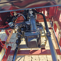 Triciclo de Carga a Gasolina de 3 Ruedas Motocicleta a Combustible Motorizada Camión con Motor de 150cc para Transporte de Adultos con Furgoneta Abierta