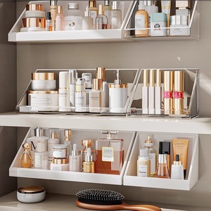 Kitchen <strong>Storage</strong> Boxes Household Angled <strong>Storage</strong> Containers Mirror Cabinet Organizers No-Drill Rectangular <strong>Small</strong> <strong>Storage</strong> <strong>Baskets</strong> - Product Image 4