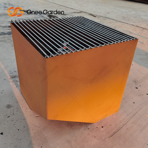 GNEE Simple Rusty Irregular Shape Fire Pit Corten Steel for Garden Decoration for Home & Hotel Use - Product Image 6