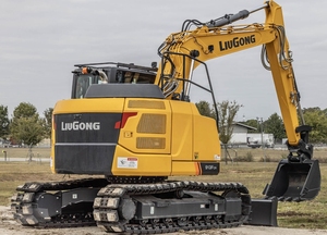 รถขุดไฮดรอลิก Liugong 913F พร้อมเครื่องยนต์ Cummins ขนาด 13 ตัน สำหรับงานดิน - Product Image 2