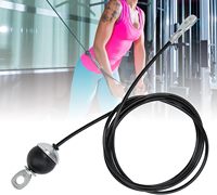 Câble en acier nylon enduit de TPU à résistance réglable pour remplacement de matériel de fitness à domicile
