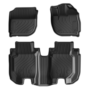 Tapetes de Piso Personalizados para Vezel Híbrido <span class=keywords><strong>2013</strong></span>-2021, Alfombrillas Antideslizantes para Todo Clima, Cobertura Total - Product Image 1