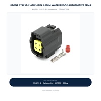 Connecteur femelle automobile étanche LIZONE 174257-2 AMP 4 broches 1,8 mm -40~105°C Vente directe d'usine