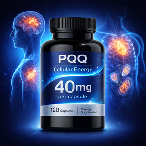 Capsule PQQ 40mg, Integratore Energetico Cellulare, Supporto per la Salute Cerebrale e Energetica Mitoclonale, 120 Capsule OEM - Product Image 2