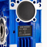 Réducteur de vitesse à vis sans fin NMRV50 en aluminium de haute qualité, conception universelle à simple étage