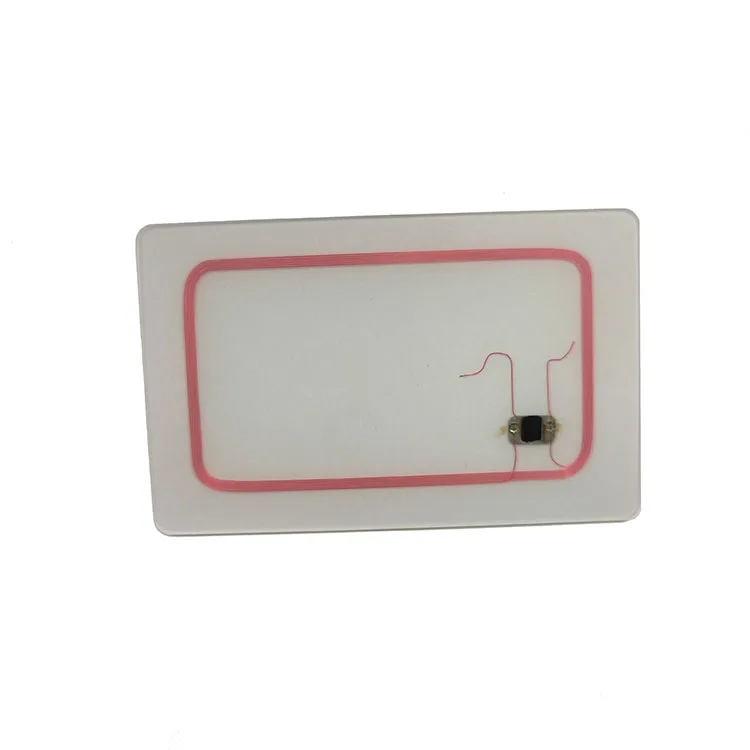 Custom Printed Clear Plastic Pvc Blank Transparent Business Rfid Card With Nfc Chip