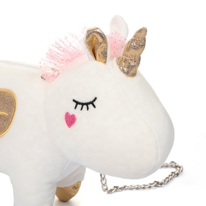Fabricante de Peluches Personalizados, Juguete de Peluche de Unicornio, Bolso Bandolera, Muñeca Suave para Niñas, Juguetes para Niños y Bebés - Product Image 5