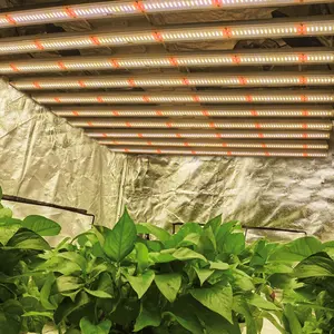 600-1500W Bar spektrum penuh rak vertikal tumbuh tenda bercahaya Led tanaman lampu Bar Led komersial tumbuh cahaya untuk tanaman dalam ruangan