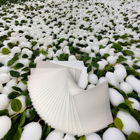 Taille personnalisée coussin éponge antichoc imperméable à l'eau pour les fruits feuille de doublure respectueuse de l'environnement pour l'emballage des fruits
