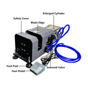 Jianbo JB-Q90/60 khí nén tự động máy cắt dây công nghiệp sử dụng tốc độ cao cáp cắt 220V/50Hz - Product Image 3