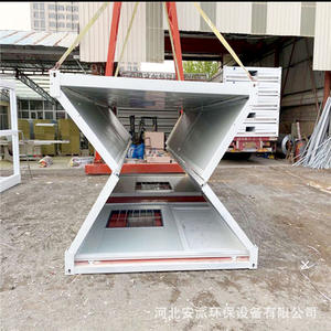 Contenedor plegable prefabricado Modular de uso multiocasión, contenedor plegable común para acampar para oficina - Product Image 4