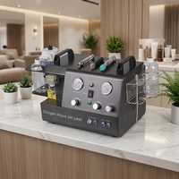 Pulvérisateur facial à oxygène haute pression, appareil de beauté multifonctionnel pour le nettoyage du visage à domicile, pour l'élimination des points noirs, soin quotidien de la peau