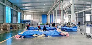 방수 내화 트럭 커버 Pvc 방수포 트럭 측면 커튼 산업 중장비 트럭 방수포 방수포 커버 트레일러 - Product Image 4