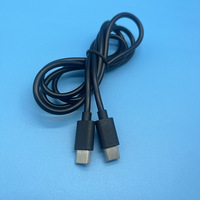 Cable de Carga Rápida ETERNALTARCABLE PD60W OD3.5MM 60W PD Tipo-C a Tipo-C, PVC Ecológico, 1M 2M, Disponible en Blanco y Negro