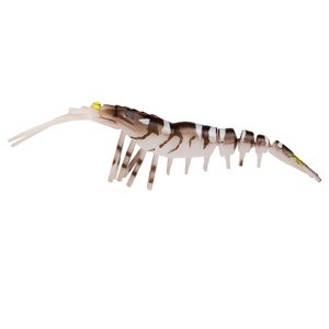 Leurre de pêche souple en plastique, fabrication chinoise, vente chaude, 135 mm, 13,7 g, leurre de pêche souple en forme de crevette avec hameçon - Product Image 1