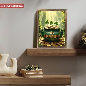 Cuadro en Lienzo con Marco de Madera de 20x30 Pulgadas de un <span class=keywords><strong>Lago</strong></span> en la Montaña al Amanecer - Product Image 3