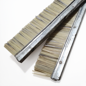 TDF PP campuran dengan kawat baja datar, sikat Strip pembersih blok beton semen untuk mesin bata - Product Image 3