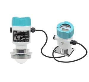 جهاز استشعار مستوى الرادار غير التلامسي RS485 بتقنية الموجات الدقيقة 80 جيجاهرتز لخزانات المياه الصناعية ومياه الصرف الصحي - Product Image 2