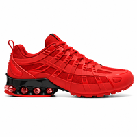 Chaussures de course pour hommes amortissantes avec semelle à coussinets de ressort, baskets respirantes en maille pour la marche en extérieur et l'entraînement, vente en gros