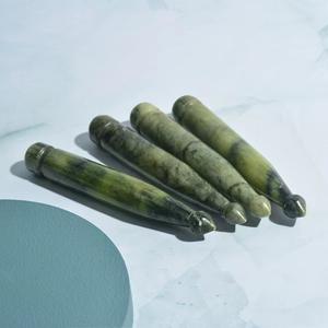 Digitopressione giada Guasha punte quarzo rosa raschiatura Stick penna Gua Sha terapia bacchetta ago strumento di massaggio - Product Image 6