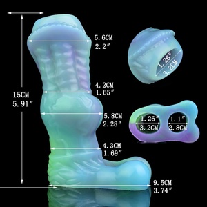 Funda para Pene con Nudo, Funda para Pene con Anillo, para Hombres, Aumenta la Longitud y el Grosor del Pene, Condón Reutilizable, Juguetes Sexuales, Venta al por Mayor del Fabricante YOCY - Product Image 5