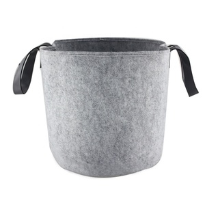 Custom Printing Fabric <b>Pot</b> 5 7 10 15 25 <b>30</b> 100 <b>Gallon</b> Felt Grow Bags Thickness Plant Nursery Bag - Product Image 1