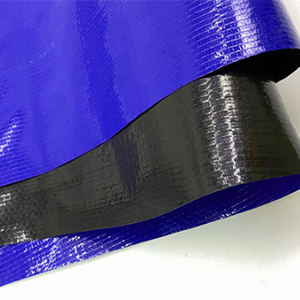 Tissu tissé en plastique <span class=keywords><strong>de</strong></span> bâche bleu foncé et noir pour la <span class=keywords><strong>culture</strong></span> d'étang à poissons revêtement d'étang imperméable anti-âge - Product Image 2