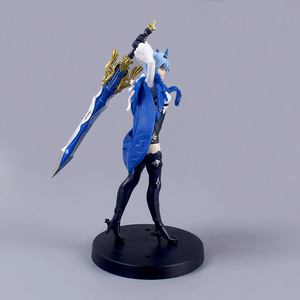 Figura de Colección de Genshin Impact, Urra, Hecha a Mano, Adorno de Euler, Orden del Viento Occidental, Modelo de Grupo de Caballeros, Muñeca Bishojo, Figura de Juego, Muñeca para Coche - Product Image 3