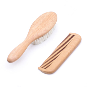 ชุดแปรงและหวีเด็ก BOOMHOME ขนแพะนุ่ม แปรงผมเด็ก รับทำโลโก้ - Product Image 3