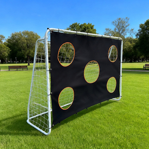 Porterí<span class=keywords><strong>a</strong></span> de fútbol portátil de combinación de gran oferta para porterí<span class=keywords><strong>a</strong></span> de fútbol plegable con marco de patio trasero - Product Image 3