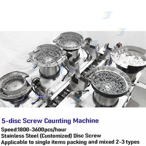 自動ネジナットボルトハードウェアワイヤー釘包装機カウント振動フィーダー付き - Product Image 6