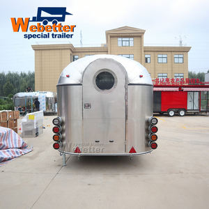 Webetter Carritos Foodtruck, Carrito de Hot Dogs y Café, Restaurante Móvil, Remolque de Catering, Food Truck Totalmente Equipado con Cocina Completa - Product Image 6