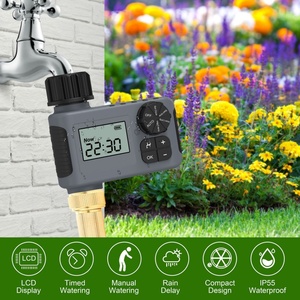 Water <b>Timer</b> System Outdoor Rainproof Analogue Garden Lawn Sprinkler Equipment Plastic Garden Hose Faucet Watering - Product Image 2
