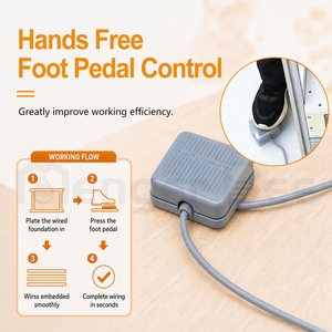 Máquina Eléctrica para Inserción de Alambre en Cuadros de Apicultura, Herramienta de Cableado de Cuadros Accionada con Pedal - Product Image 6